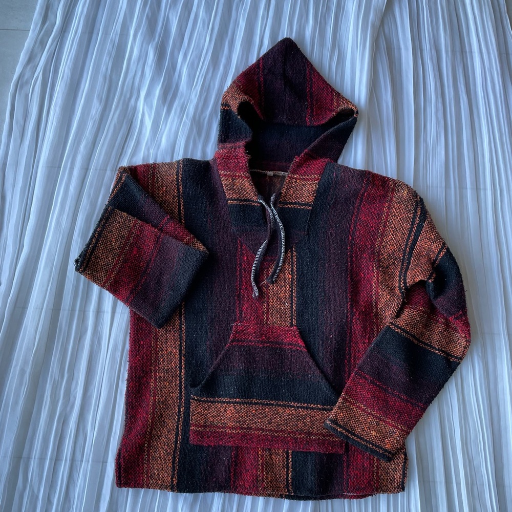 Multicolor hoodie in size G (US size large, but more of a loose medium fit)